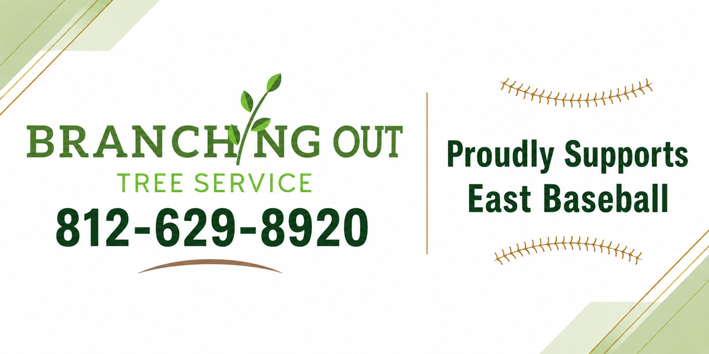 Branching Out Tree Service proudly supports East Baseball.